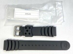 4KR3JZR(旧4KR3JZ) SEIKO セイコー 20mm ダイバーウオッチ純正ウレタンバンド ブラック SKA371PD/5M62-0BL0用 ネコポス送料無料