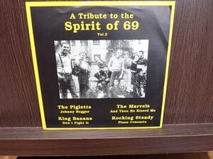 送料無料　 A Tribute To The Spirit Of 69 Vol.3 7inch EP The PiglettsKing Banana the Marvels rockin steady