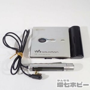 1KE3◆SONY/ソニー MZ-E700 ポータブルMDプレーヤー ウォークマン リモコン RM-MC11EL 動作OK ジャンク/WALKMAN 送:-/60