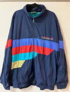 adidas 80s〜90s 希少　スウィッチングデザイントラックジャケット