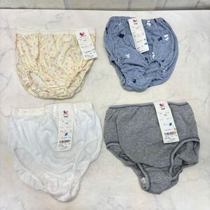 未使用 タグ付き 4枚セット ワコール ショーツ レディース サイズ150 女の子 ジュニア レディース 白 黄色 グレー イエロー 