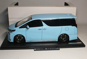 ▲最後1台！Blue！限定品！Ignition Model 1/18 トヨタ Toyota アルファード ALPHARD 新品 IG2794