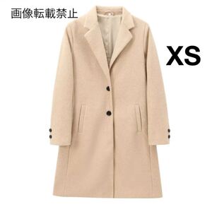 vintage ヴィンテージ レトロ ロングコート チェスターコート アウター XSサイズ レディース★ZARA 好きな方に★2024 A/W 秋冬新作 新品★