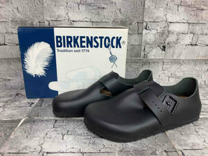 美品 BIRKENSTOCK ビルケンシュトック London ロンドン サンダル レザー サイズ44 ブラック 店舗受取可