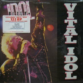 $ BILLY IDOL / VITAL IDOL (LP) カット盤 (CHX-41620) YYY335-4170-5-30 (LP) MONEY MONEY FLESH FOR FANTASY シールド未開封