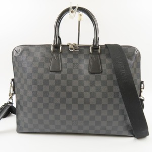 42095★1円スタート★LOUIS VUITTON ヴィトン 極美品 PDJ ポルトドキュマン ジュール ビジネスバッグ 2WAY グラフィット ブリーフケース