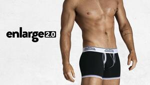 即決正規品新品 オージーバム Aussiebum Enlarge 2.0 Trunk ボクサートランク ブラック黒色 現品表記サイズ S　モダール生地