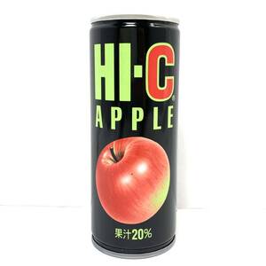 ＊当時物 HI-C アップル 250ml 未開封 スチール缶 観賞用 1992年 りんご ジュース apple 90年代 インテリア コレクション コカ・コーラ