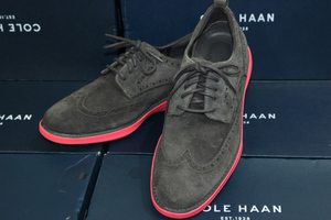 未使用 COLE HAAN (コールハーン) GRAND EVOLUTION SHRTW グランドエボリューション ショート ウィングチップ / 7 / 紳士靴 / 革靴