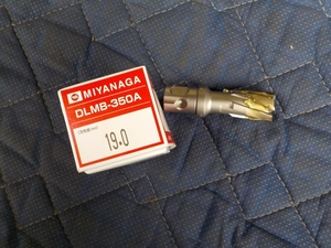 即決税0円新品19.0mm 35Lアトラミヤナガデルタゴンメタルボーラー19mm レターパックプラス送料600円