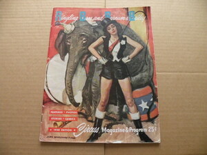 1950 Ringling Bros・Circus Magazine 1950・サーカス・マガジン・プログラム・ジッポー広告・入手困難