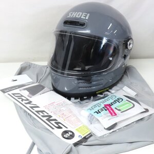 【美品】SHOEI ショウエイ Glamster グラムスター フルフェイスヘルメット XLサイズ バサルトグレー人気 バイク 二輪 ツーリング