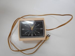 シャープ　早川電気　電源制御時計　中古　昭和レトロ　ジャンク