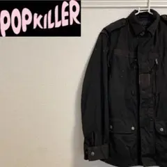 pop killer ポップキラー　アウター　シャツ　ブラック　黒