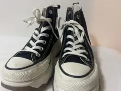 コンバース　トレックウェーブ　ハイ　厚底　trek wave converse