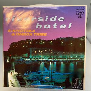 再生良好 美盤 EP/杉山清貴&オメガトライブ「Riverside Hotel / Joanna (1984年・林哲司作編曲・AOR・ライトメロウ)」