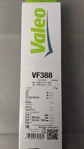 VW フォルクスワーゲン ゴルフ7(5G)　2012~ 右ハンドル 5G2998002 ＜Ｆ ワイパーブレードセット＞ 650+450MM 「Valeo」 VF388 574708