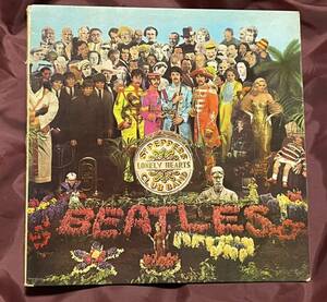 THE BEATLES Sgt.peppers Lonely Hearts Club Band MONO PMC7027 英国盤　ザ・ビートルズ BEATLES エラージャケット