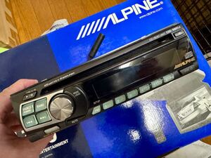 ALPINE アルパイン CDデッキ CD 1DIN