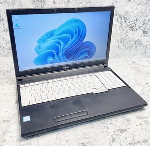 599// FUJITSU LIFEBOOK A576/S FMVA24009 Core i5-6200U 2.30GHz Windows11Pro ノートPC