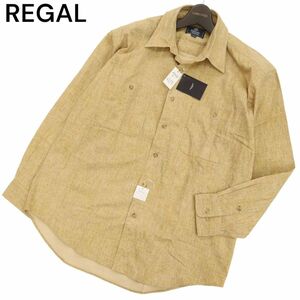 【新品 未使用】 REGAL リーガル 通年 長袖 Jコットン ビッグシルエット ワーク シャツ Sz.L　メンズ　C4T01254_2#C