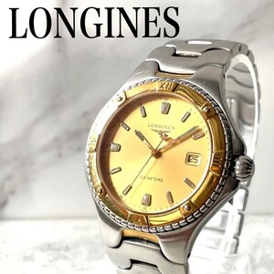 稼動品　LONGINES ロンジン　100M 腕時計　メンズ　ゴールド