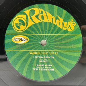 【知られざる秘蔵JAMAICANレアグルーヴ】良好盤!! 10インチ VARIOUS Funky Trip EP (Motion) Numero Group系コンピ REVOLUTIONARIES 45RPM.