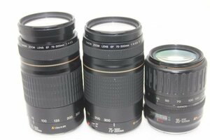 Canon レンズ3点まとめ売り #0093-693