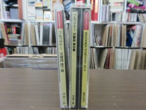 天7//3CD///無傷!!///2点セット★ブルックナー：交響曲第7,8番／ロリン・マゼール（Lorin Maazel）