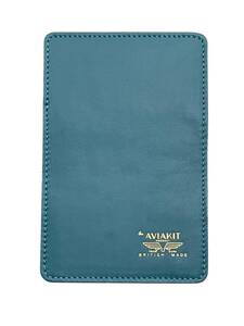 未使用品 Lewis Leathers Card Case Turquoise Horse ルイスレザー カードケース ターコイズ ホースハイド 馬革