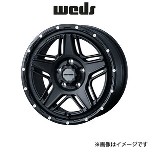 ウェッズ ウェッズアドベンチャー マッド ヴァンス 07 アルミホイール 4本 デリカD:5 CV2W/CV4W 16インチ フルマットブラック 0040535 WEDS