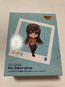 青春ブタ野郎はランドセルガールの夢をみない DFORM＋ でふぉるむ ぷらす 桜島 麻衣 全1種 フィギュア プライズ elcoco 新品 未開封