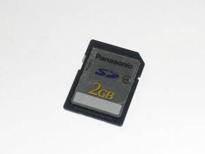 動作保証！Panasonic ＳＤカード 2GB クラス④ 安心の日本製
