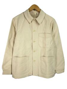 YMCLKY◆MOLESKIN WORKJACKET/カバーオール/1/コットン/CRM/jj279yn