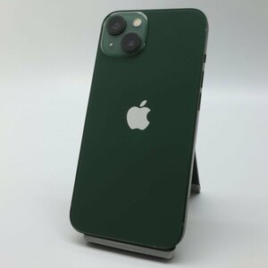 Apple iPhone13 128GB Green A2631 NNGG3J/A バッテリ100% ■SIMフリー★Joshin7588【1円開始・送料無料】