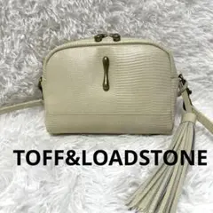 【美品】TOFF&LOADSTONE レヴュー リザード ショルダーバッグ