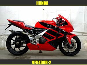 当店常時中古車在庫200台超えです!!　ホンダ　VFR400R　2型　NC30　CBR600RRではありません!!　高額タイガパフォーマンス製カウル装着済!!