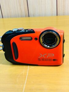 ◯ FUJIFILM FinePix 富士フイルム ファインピクス XP70 コンパクトデジタルカメラ オレンジ 動作未確認