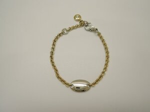 【新品仕上げ済】 ポメラート Pomellato 18KT ゴールド ダイア1個石 ブレスレット ランクA BRJ・ジュエリー