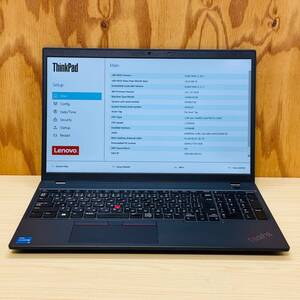 BIOS確認◆ジャンク◆ThinkPad L15 Gen4 21H4S16V00◆第13世代Core i5-1335U◆メモリ16GB◆SSD512GB