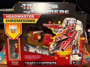 トランスフォーマー ウォルマート限定レトロ・ヘッドマスターズ クロームドーム CHROMEDOME