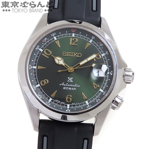 101718409 1円 セイコー SEIKO プロスペックス アルピニスト SBDC091 6R35-00E0 グリーン SS ラバー 腕時計 メンズ 自動巻 オートマチック