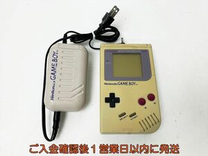 【1円】任天堂 ゲームボーイ 本体/充電式アダプタ セット DMG-001 GAME BOY 未検品ジャンク GB E03-886rm/F3