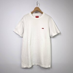 【Mサイズ】Supreme シュプリーム Small Box Pique Tee スモールボックスロゴ ピケ Tシャツ ホワイト 白 半袖 AA8261