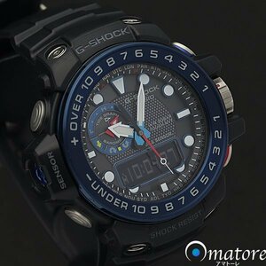 美品◎CASIO カシオ Gショック【GULFMASTER(ガルフマスター)】メンズ 電波ソーラー GWN-1000B-1BJF◎