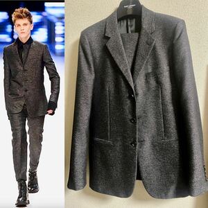 07aw navigate dior homme 3b セットアップスーツ　ジャケット　パンツ　hedi slimane saint laurent paris jacket pants