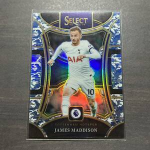 James Maddison / Tottenham Hotspur Winter Camo /110 Prizm Parallel 2023-24 Panini Select Premier League Soccer