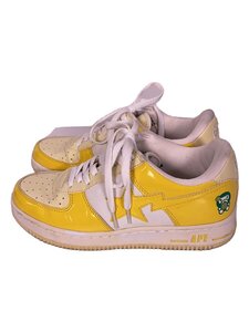 BAPE STA!◆ローカットスニーカー/25cm/YLW/2006fs-001