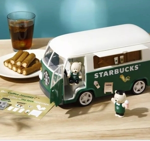 スターバックス　スタバ　STARBUCKS　台湾限定　ベアリスタのキャンプカー