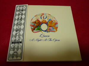 QUEEN/A NIGHT AT THE OPERA★クイーン/オペラ座の夜★2004年国内盤/紙ジャケ/解説歌詞対訳付/生産限定盤/BOHEMIAN RHAPSODY/1975年作品